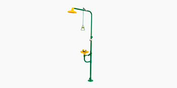 Emergency shower and eye wash