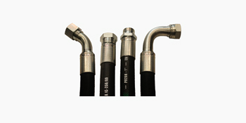 Flexible and durable hoses designed for high-pressure fluid transmission in hydraulic systems. Available in various types for different pressure levels and applications: R1AT/R2AT-for medium to high pressure 4SP/4SH - for very high pressure R12/R13/R15 - for heavy-duty use Thermoplastic - lightweight and corrosion-resistant PTFE - heat and chemical resistant