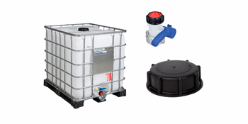 Durable and reusable container designed for the storage and transport of liquids, chemicals, and bulk materials.