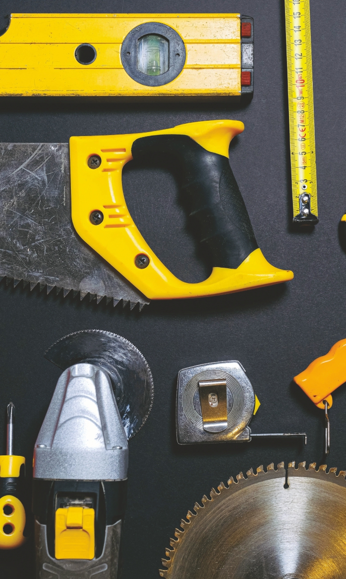 We supply professional tools for construction, installation, repair and industrial work. The range includes hand tools, power tools and specialised tools designed for intensive use in demanding working conditions
