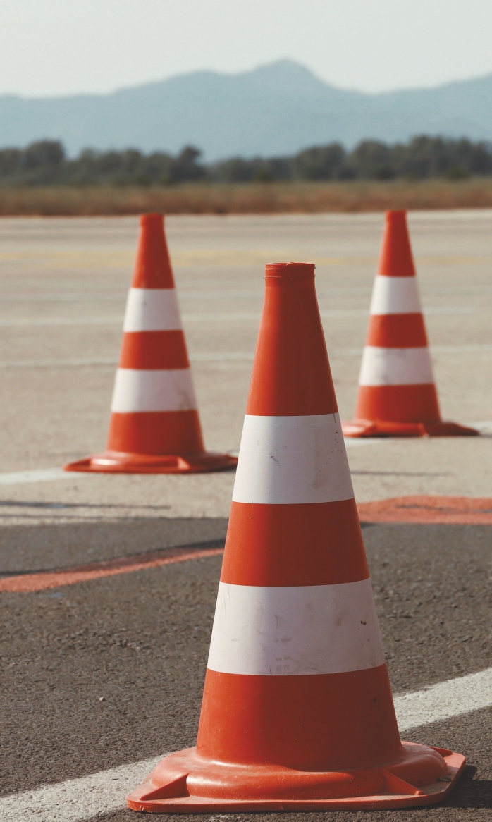 We offer comprehensive solutions for organising and managing traffic at construction sites, industrial facilities and public areas